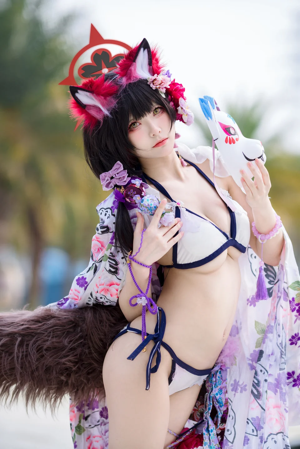 九柒喵_No_028_蔚蓝档案_狐坂若藻_泳装_23P_156MB tg@simisebaisi 【丝足阁】005.webp